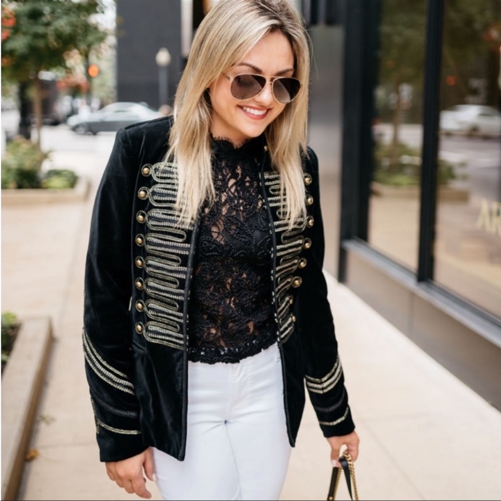 Velvet Jacket Army Style!! - image 1